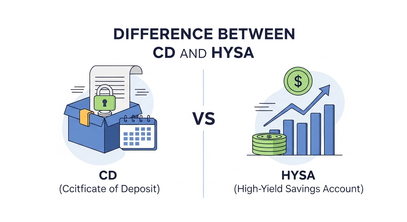 Difference Between CD and HYSA