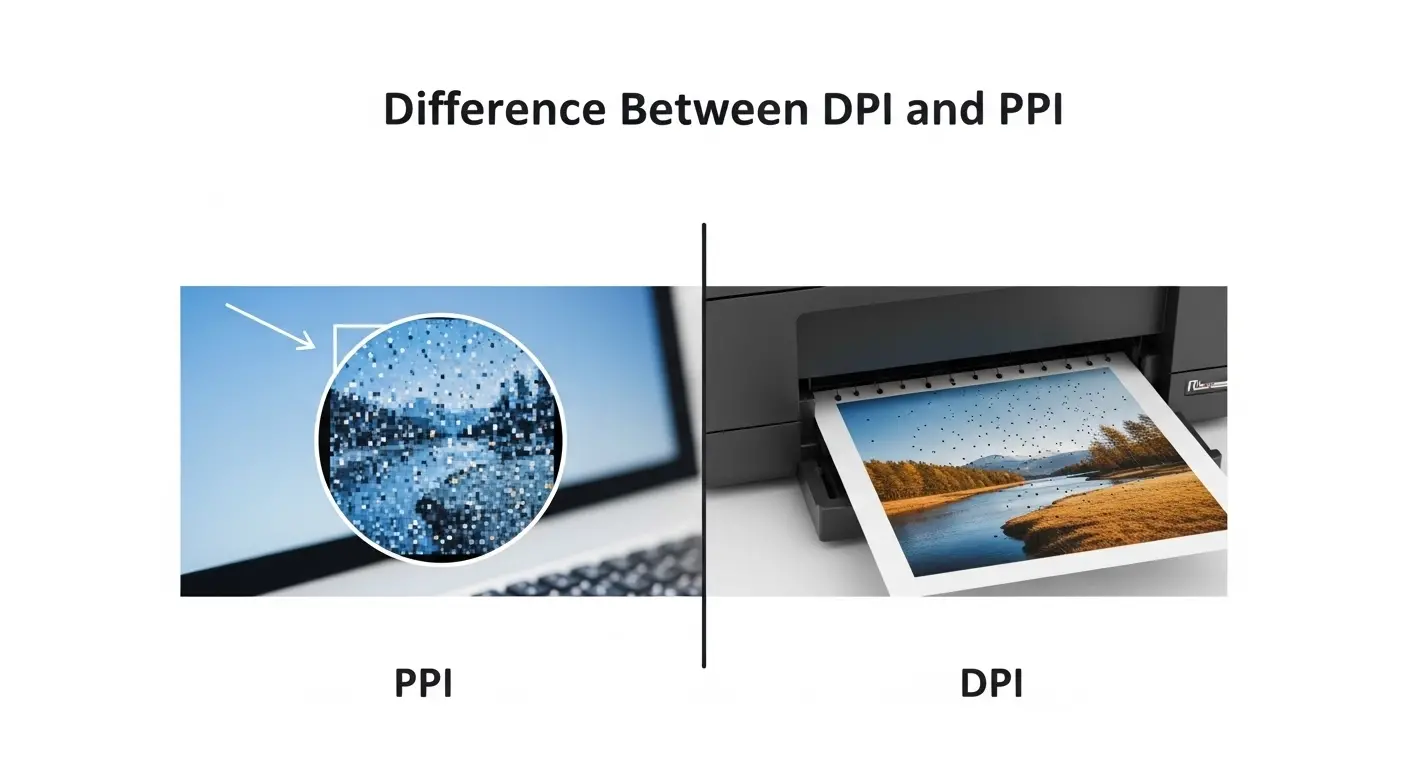 Difference Between DPI and PPI