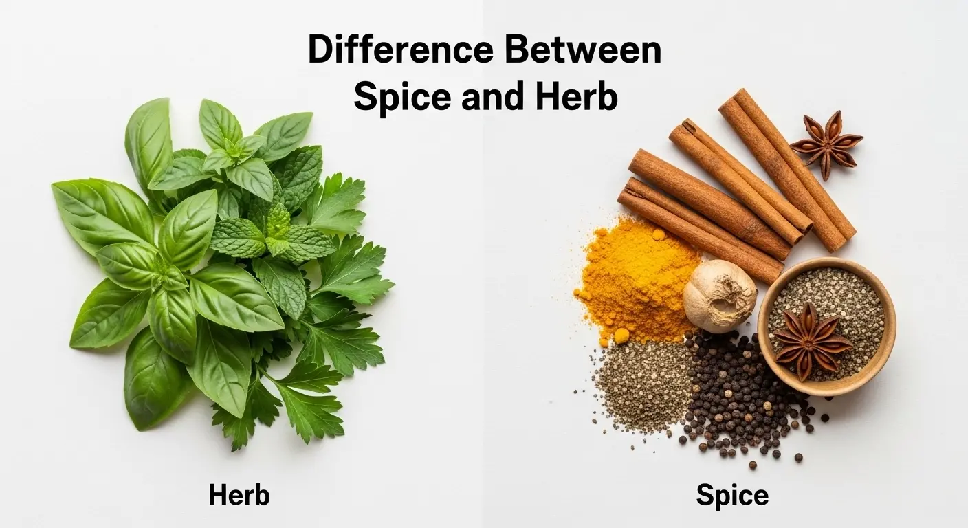 Difference Between Spice and Herb