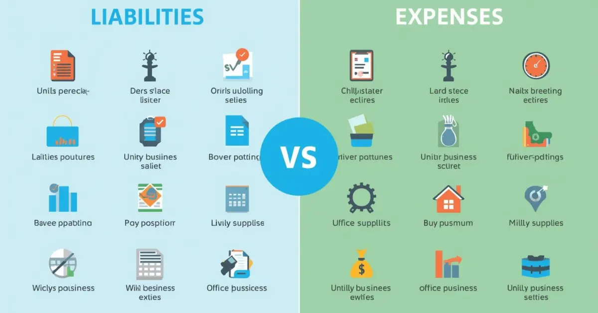Difference Between Liabilities and Expenses