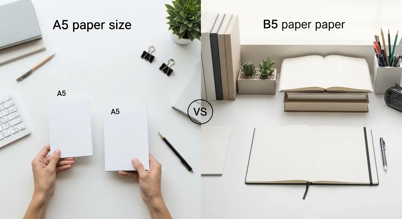 Difference Between A5 and B5