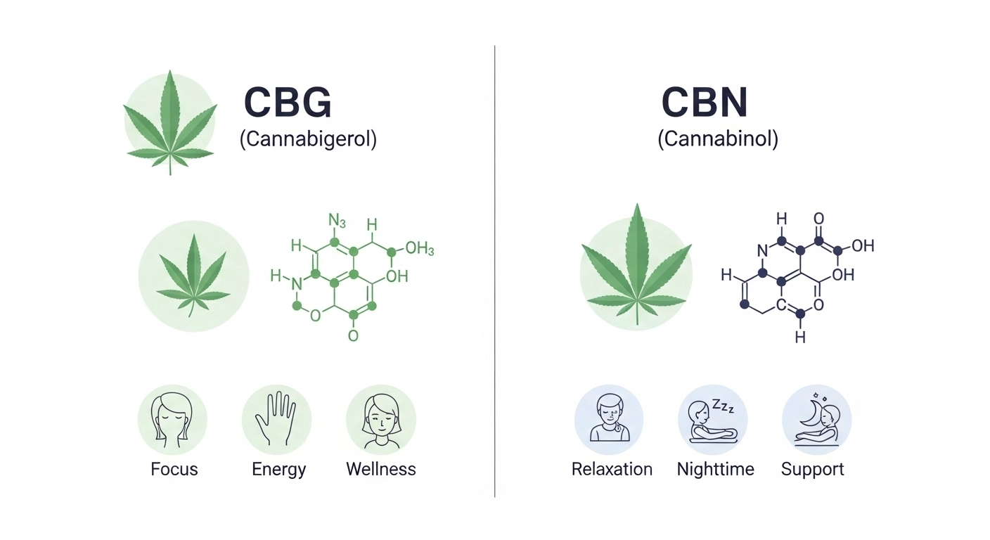 Difference Between CBG and CBN