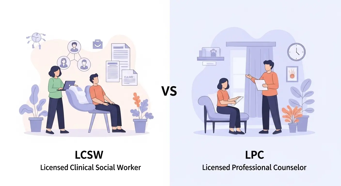 Difference Between LCSW and LPC