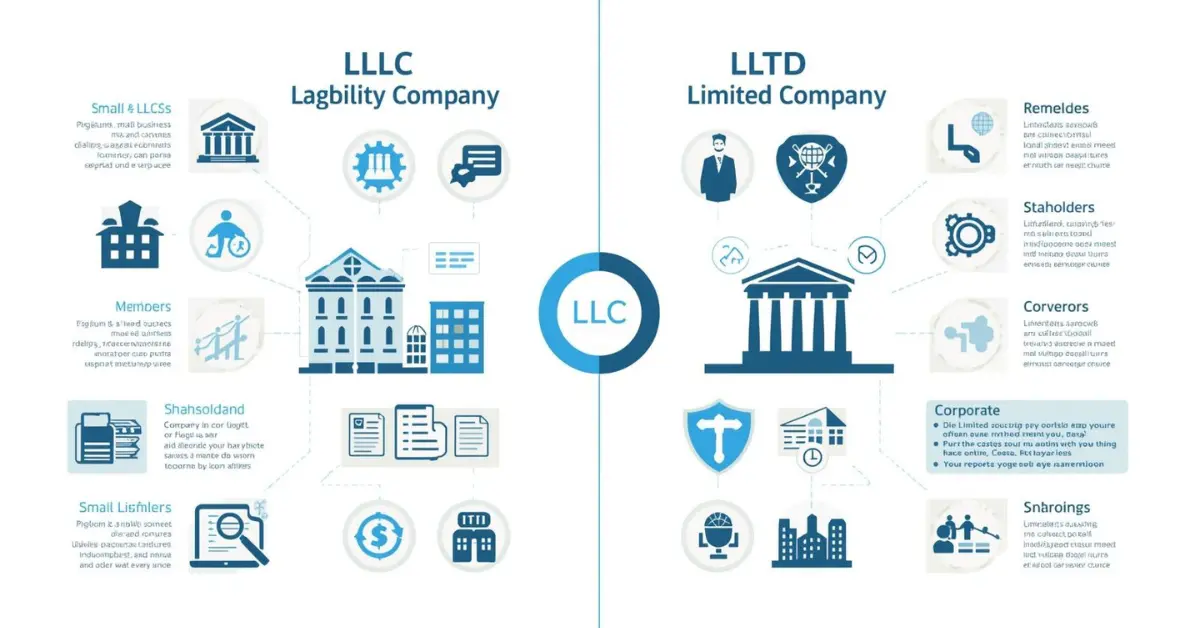 Difference Between LLC and LTD