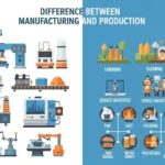 Difference Between Manufacturing and Production