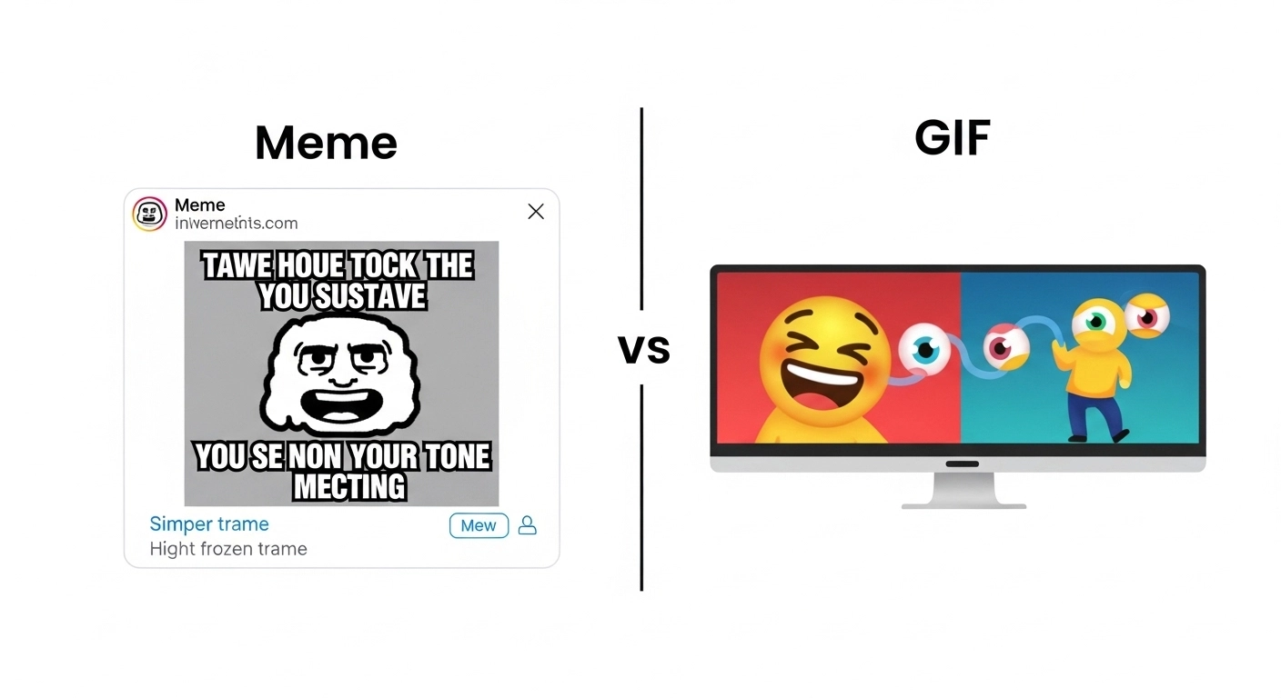 Difference Between Meme and GIF