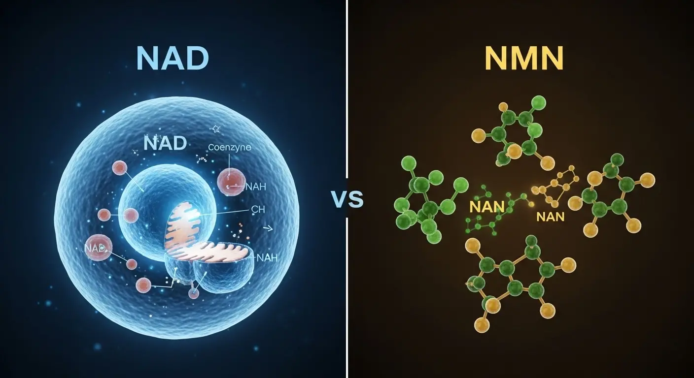 Difference Between NAD and NMN