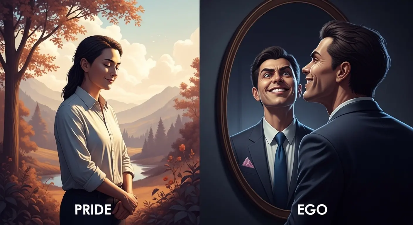 Difference Between Pride and Ego