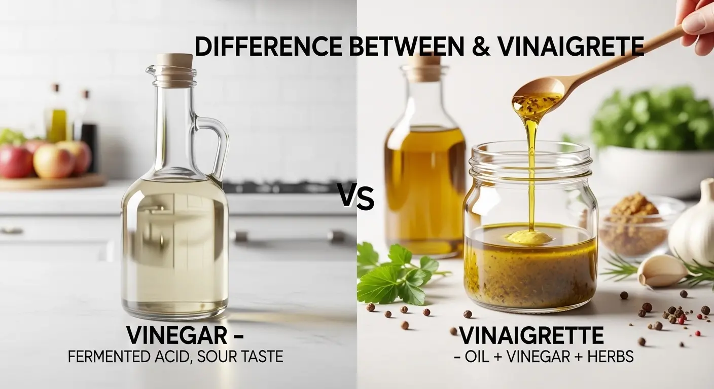 Difference Between Vinegar and Vinaigrette