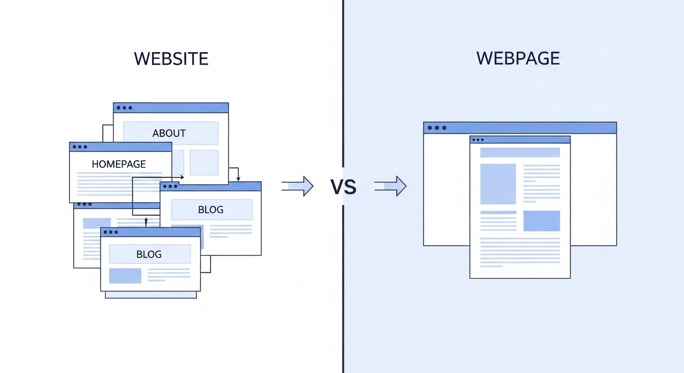 Difference Between Website and Webpage