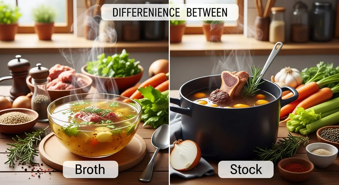 The Difference Between a Broth and a Stock