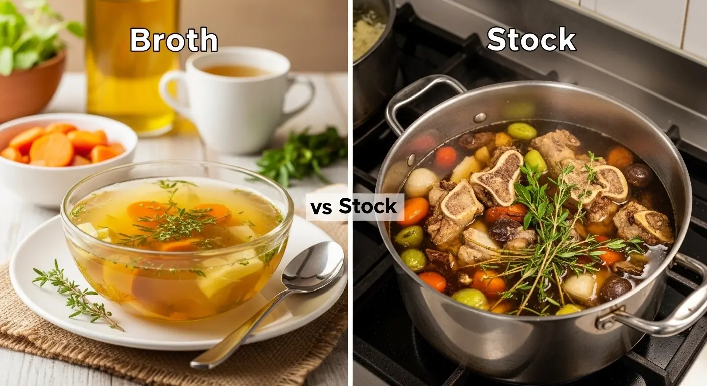The Difference Between a Broth and a Stock