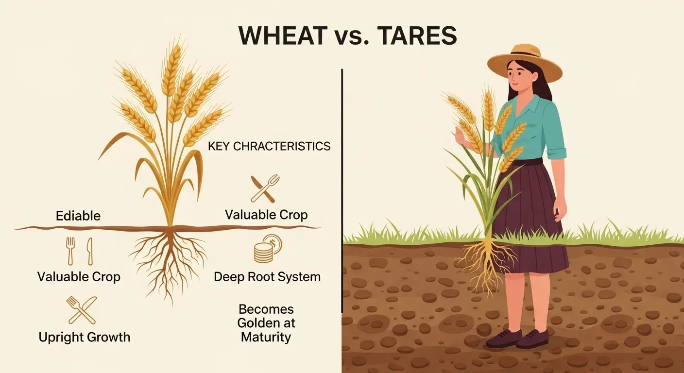 Difference Between Wheat and Tares