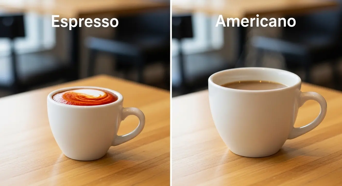 Difference Between Espresso and Americano