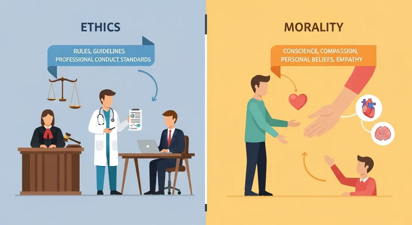 Difference Between Ethics and Morality