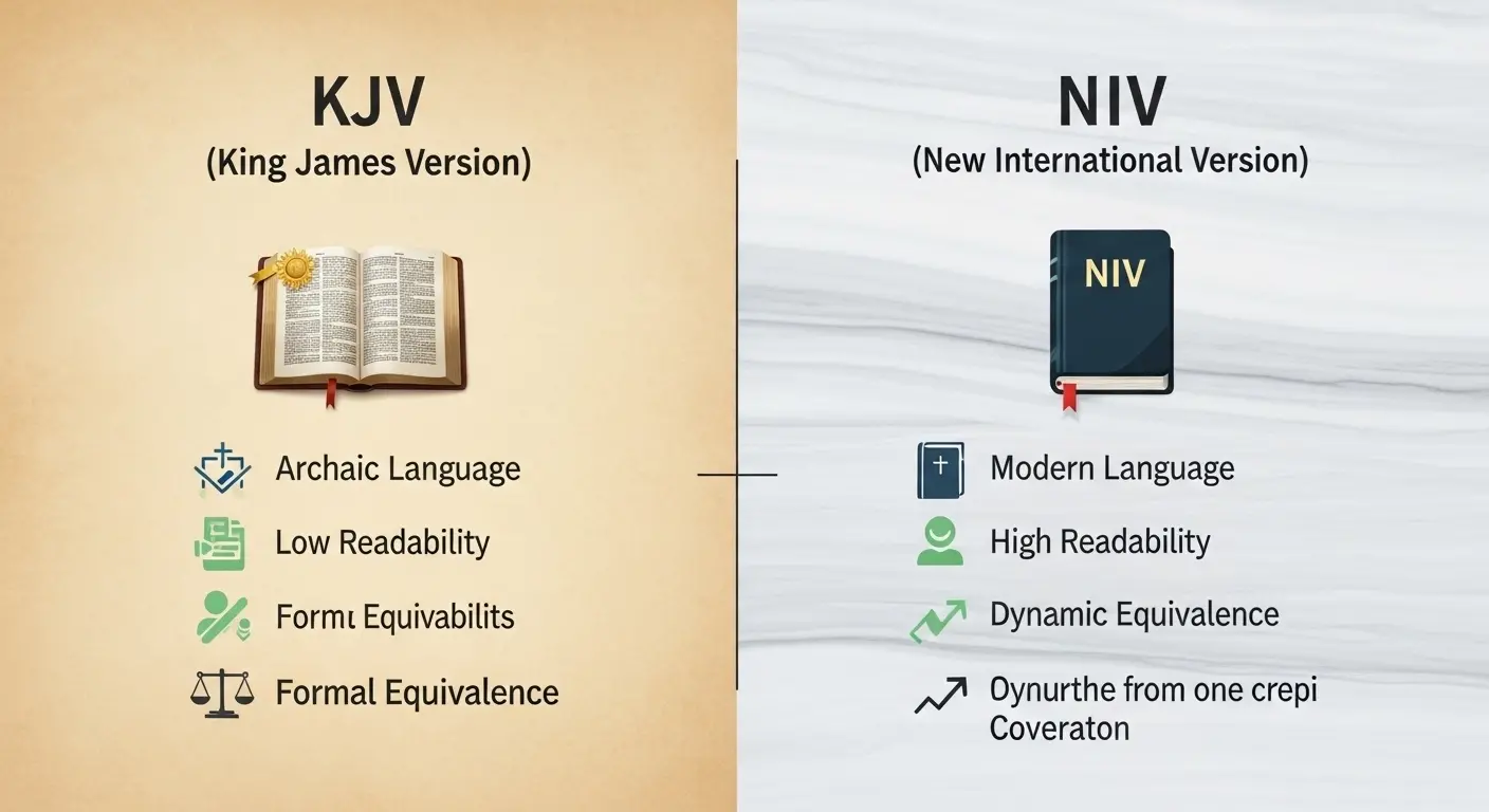Difference Between KJV and NIV