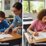 Difference Between Modification and Accommodation