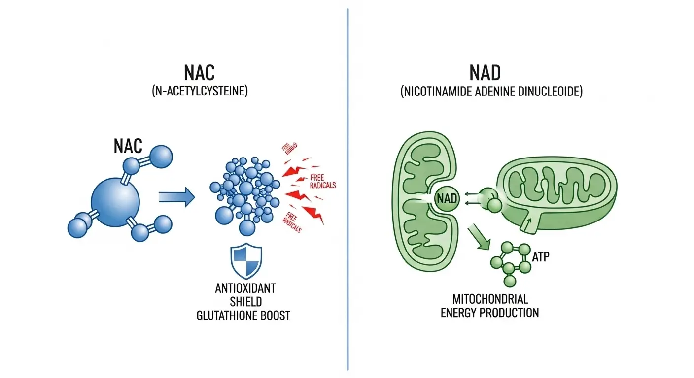 Difference Between NAC and NAD