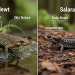 Difference Between Newt and Salamander