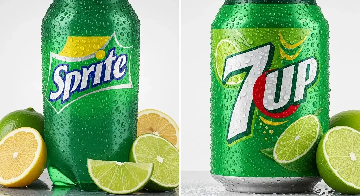 Difference Between Sprite and 7UP