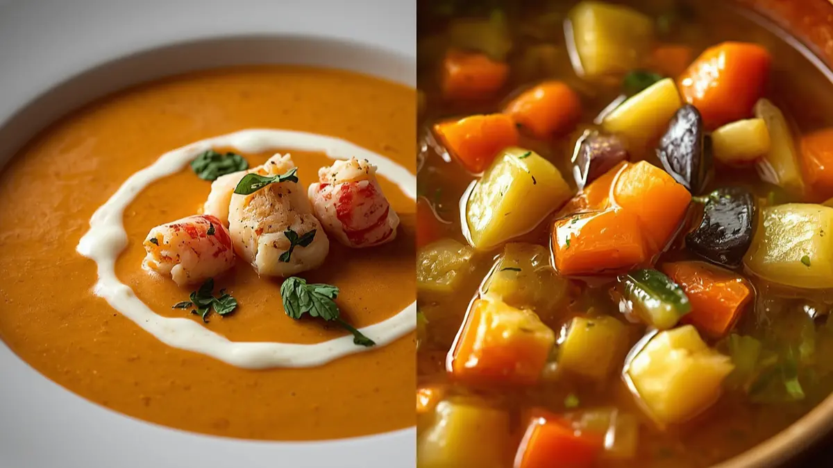 Difference Between Bisque and Soup
