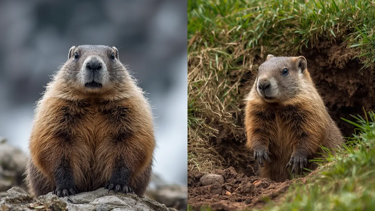 Difference Between Marmot and Groundhog