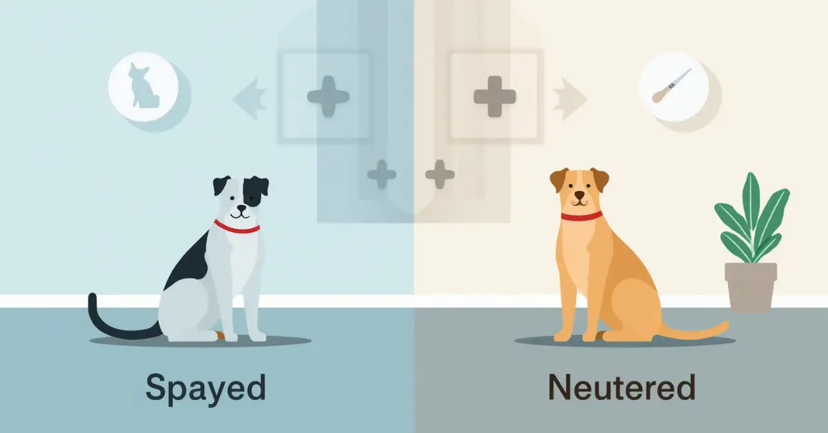Difference Between Spayed and Neutered