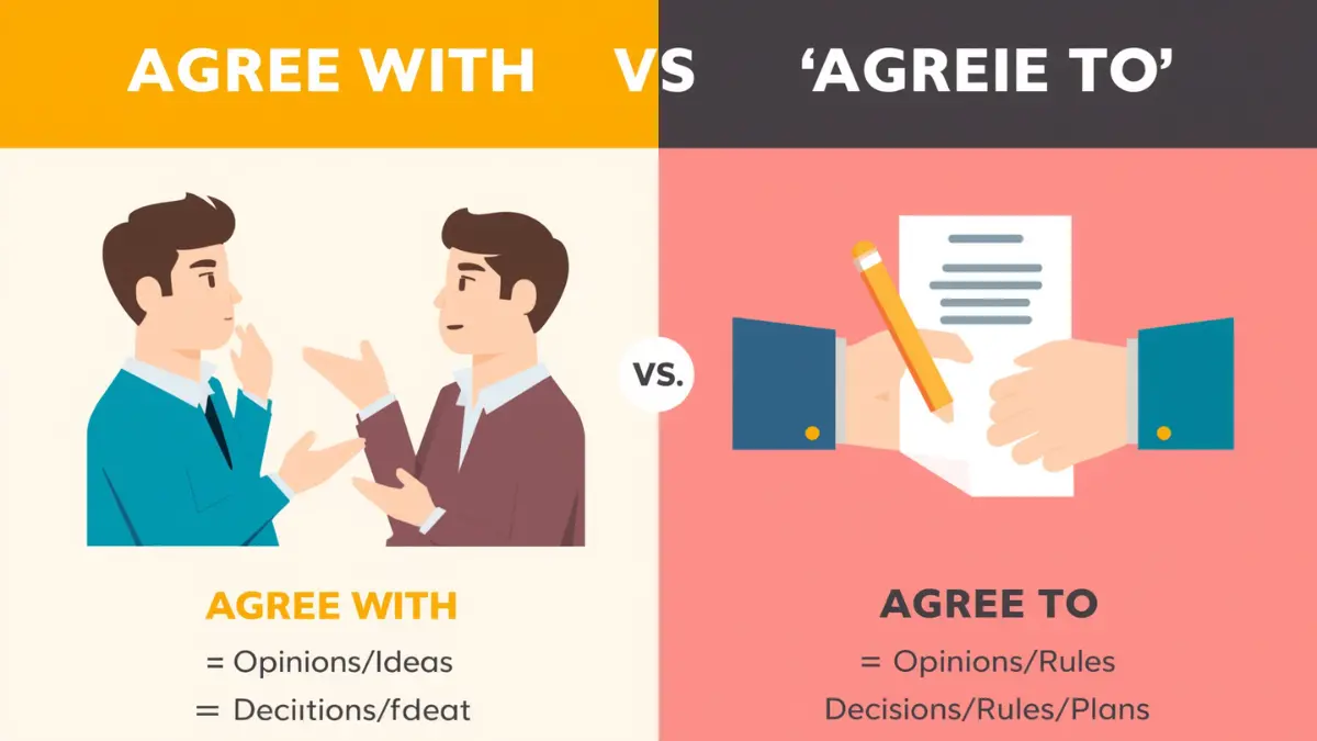 Agree With or Agree To