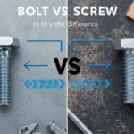 Difference Between Bolt and Screw