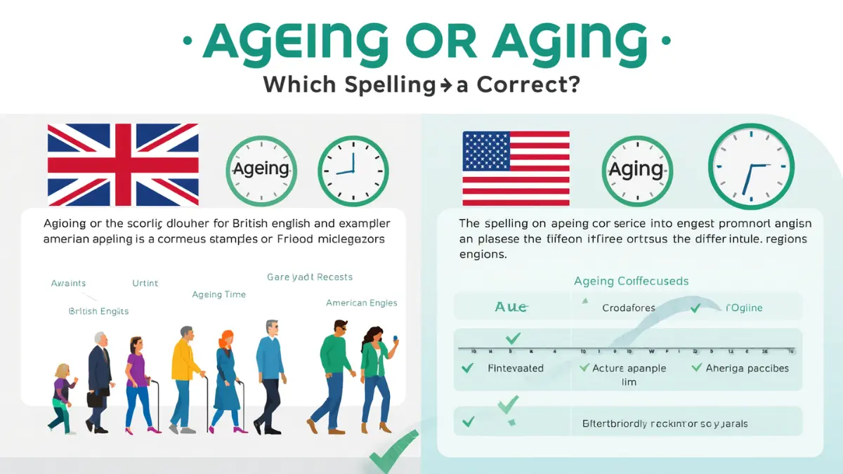 Ageing or Aging