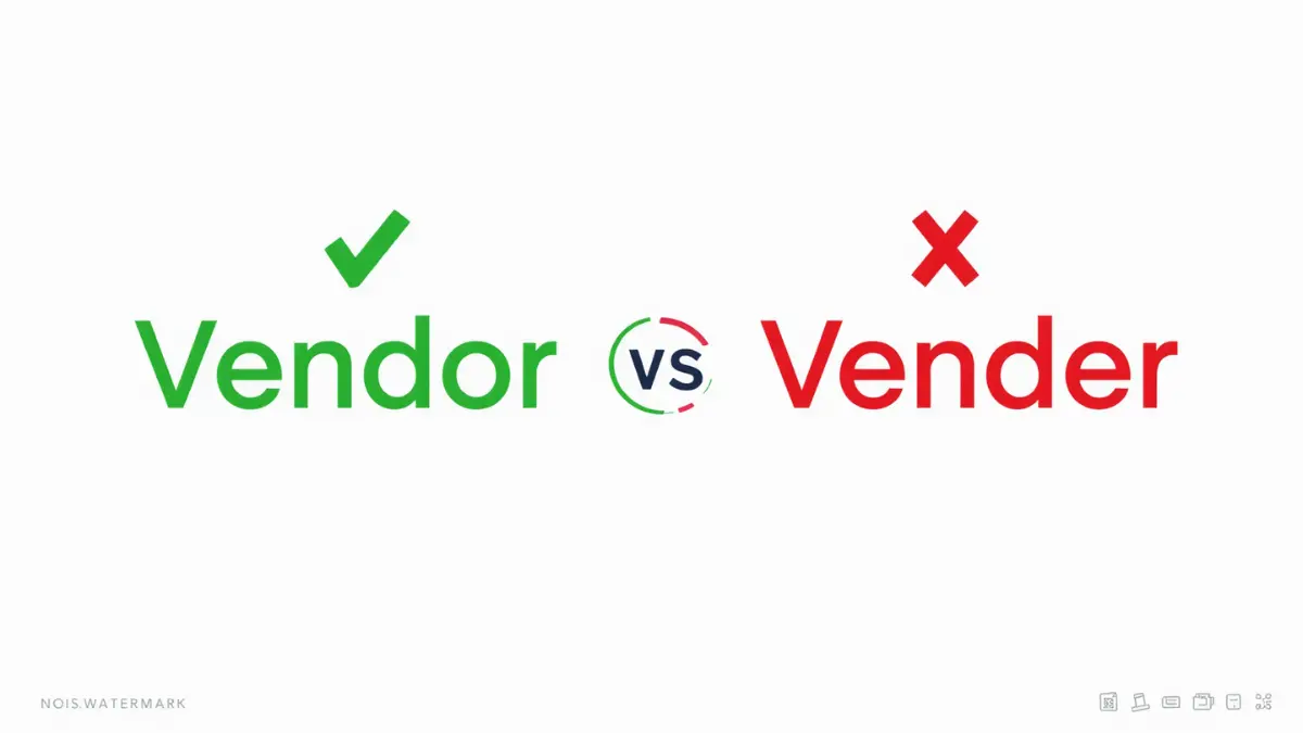 Vender or Vendor