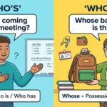 Who's or Whose